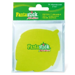 Fantastick Stick Notes Fluor. Leaf bls-GN – FK-NDLF303B-GN