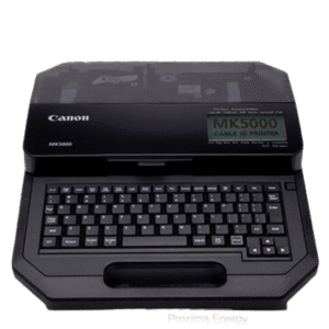 Canon MK5000 Cable ID Printer – 300 dpi Ferrule and Tube Labelling Machine