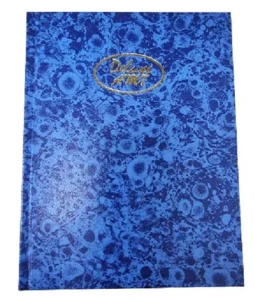 Deluxe Ruled Manuscript-Register Book 2QR, 10×8″, 254×203 mm, 96 Sheets