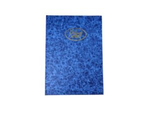 Deluxe Ruled Manuscript-Register Book 2QR, A5, 148×210 mm, 96 Sheets