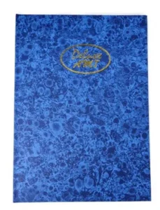 Deluxe Ruled Manuscript-Register Book 4QR, A4, 210×297 mm, 192 Sheets