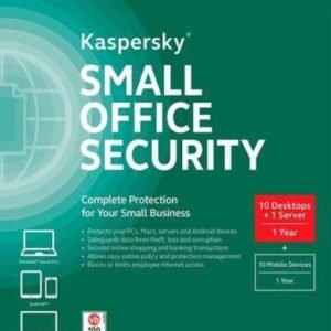 Kaspersky Small Office Security 10 Desktop + 1 Server, Digital Download