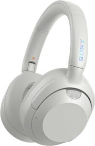 Sony ULT WEAR Wireless Headphones, 40mm Dome Driver Unit, Closed Dynamic Type, Neodymium Magnet, Gold-Plated L-Shaped Stereo Mini Plug, 110dB Sensitivities, White | WHULT900NH