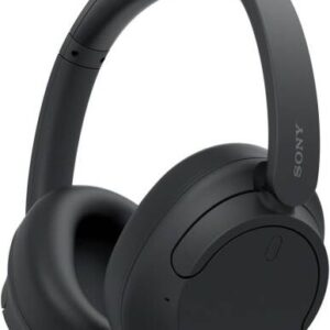 Sony WH-CH720N Noise Cancelling Wireless Headphones Bluetooth Over The Ear Headset With Mic For Phone-Call-Black, Large