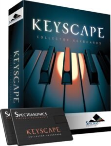 Spectrasonics Keyscape Collector Keyboards (Boxed) Virtual Keyboard Instrument Plug-in with 500+ Keyboard Sounds – Mac/PC AAX, VST, AU | 3KSCP