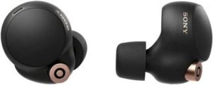 Sony True Wireless Noise Cancelling Headphones, Up to 24 Hours Battery Life With Charging Case, Optimised for Alexa & The Google Assistant, With Built – In Mic For Phone Calls, Black | WF-1000XM4