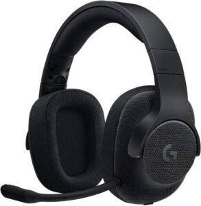 Logitech G433 7.1 Wired Surround Gaming Headphones, PRO-G 40mm Drivers, Cardioid 4mm Microphone, 7.1 Surround Sound with DTS Headphone X, 2m Cable Length, Black | 981-000668
