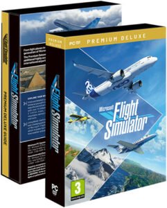 Microsoft Flight Simulator, Premium Deluxe, For PC Gaming, OS Requirement Windows 10 Version | MSFSPMDLX