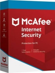 McAfee Internet Security 1 Device 1, Digital Download