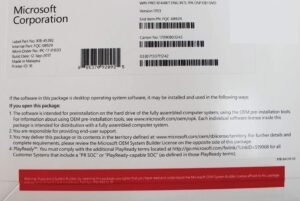 Microsoft FQC-08929 Windows 10 Pro – 64 bit Operating System | FQC-08929U3 – FQC-08929U5