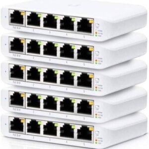 Ubiquiti Networks UniFi USW Flex Mini 5-Port Gigabit Managed Switch | USW-Flex-Mini-5