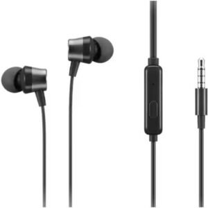 Lenovo Analog In-Ear Headphone Gen II, 9mm Driver, 100~10KHz Microphone, 32 Ohm Impedance, 3.5mm Connectivity, 1.2m Cable Length | 4XD1J77352