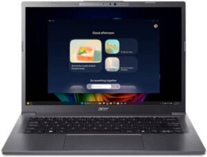Acer Aspire 14 AI Copilot+ Laptop, 14″ WUXGA IPS Touch Display, Intel Core Ultra 9 288V, 32GB RAM, 1TB SSD, Intel Arc Graphics, English Keyboard, Windows 11 Home, Iron | A14-52MT-94H5
