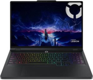 Lenovo Legion Pro 5 16IAX10 Gaming Laptop, 16″ WQXGA OLED 165Hz Display, Intel Core Ultra 9 275HX, 32GB RAM, 2TB SSD, GeForce RTX 5070 8GB GPU, English KB, Win11, Eclipse Black | 83F3000GUS