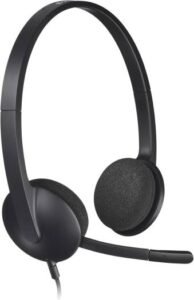 Logitech 981-000507 H340 USB Headset – 6ft Cable