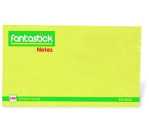 Fantastick Stick Notes 3×5″ Fluor. Green – FK-N305-GNF