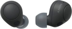 Sony WF-C700N Truly Wireless Noise Canceling in-Ear Bluetooth Earbud Headphones with Mic and IPX4 Water Resistance, One Size, Black | WF-C700N