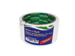 Fantastick Double sided tape 2″x12yards Pk=3rol – FK-TD-4812N