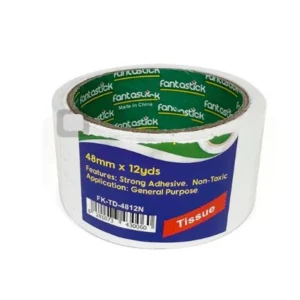 Fantastick Double sided tape 2″x12yards Pk=3rol – FK-TD-4812N
