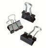 Deluxe Binder Clips, 12/pack, Black - Thumbnail Image 3