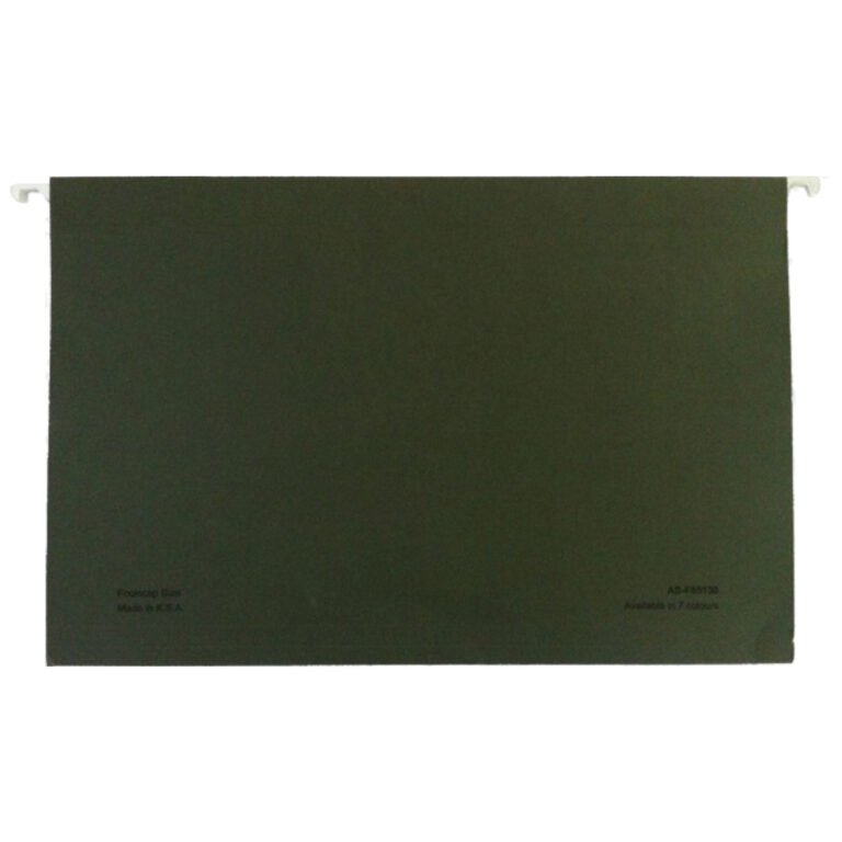 Atlas Suspension/Hanging Files FS, 50/box, Green