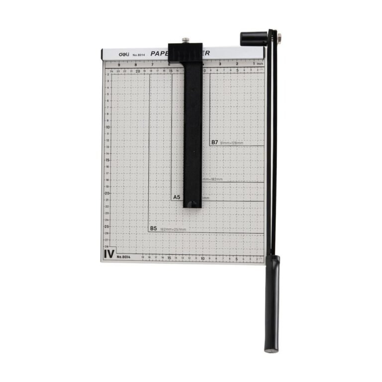 Deli 8014 Paper Cutter with Steel Base A4, 300 x 250 mm