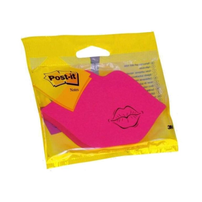 3M Post-it Notes 7500M, Lip, 73×123 mm, Pink