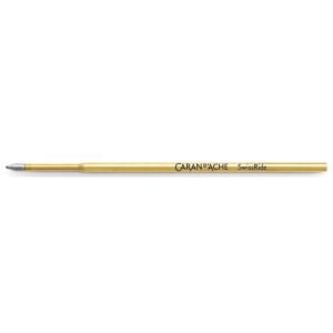 Caran d’Ache SWISSRIDE Ballpoint Pen Refill Cartridge, Medium 0.25mm, Black