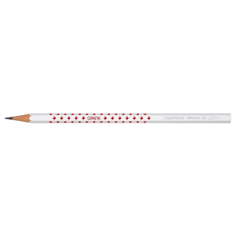 Caran d’Ache Graphite pencil ‘CARD DIAMOND’ HB, White