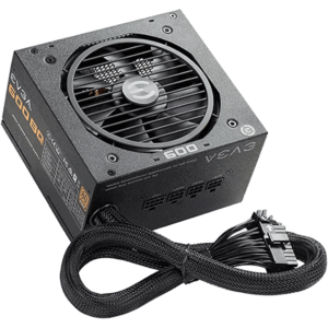 Power Supply 600W Evga 80 Plus Bronze-600 Bq 110-BQ-0600-K3