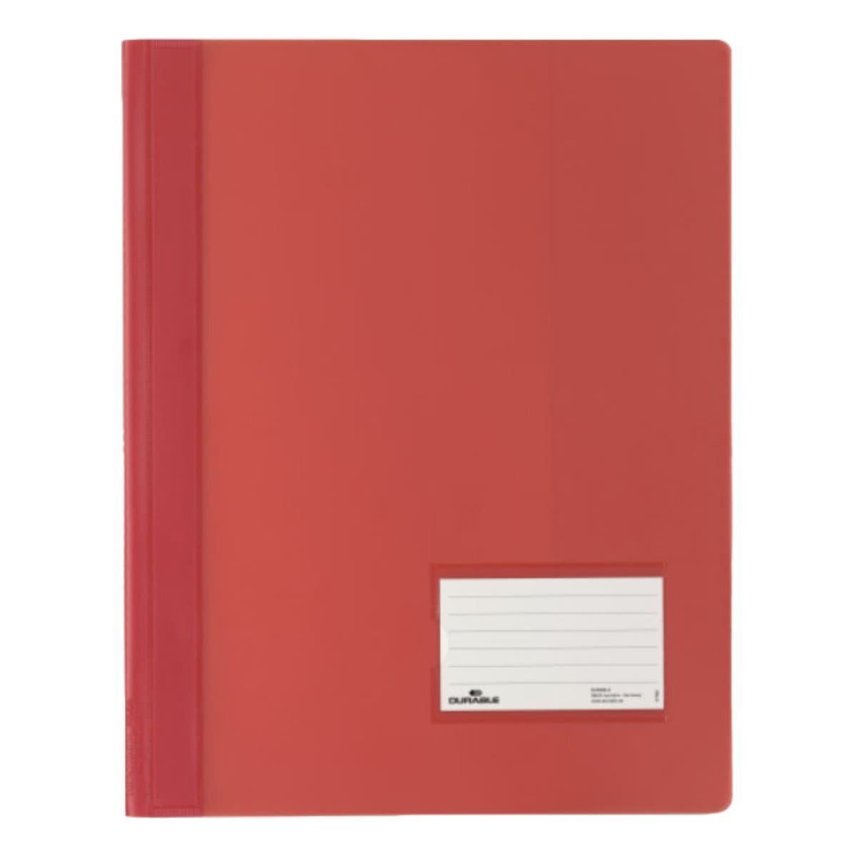 Durable Document Folder DURALUX A4, extra wide, Red - Image 1