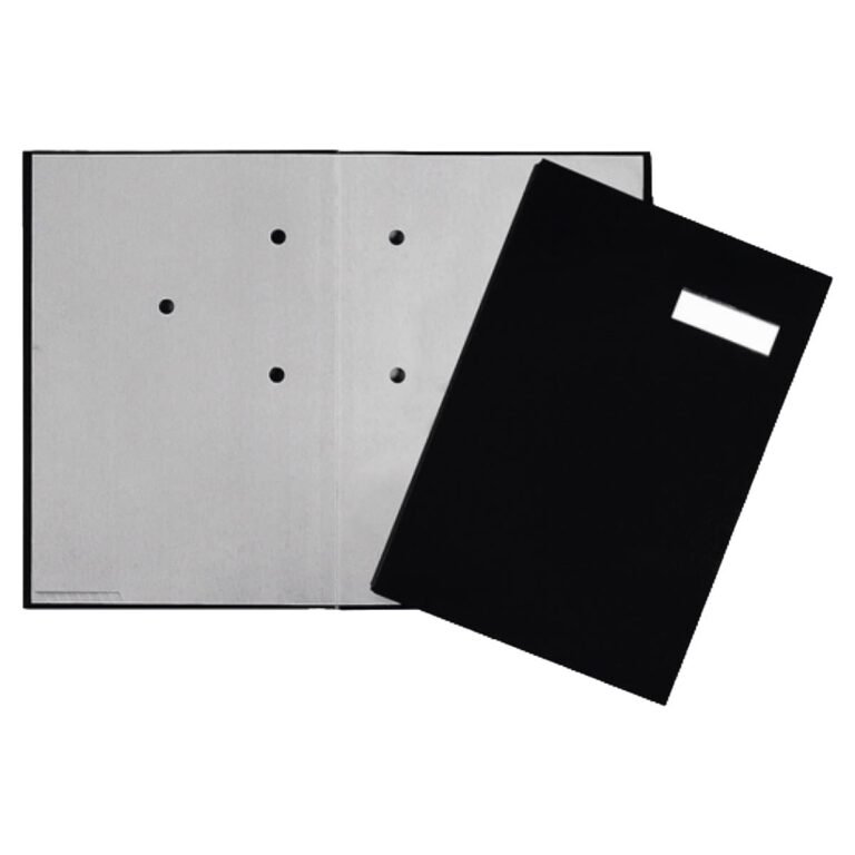 Pagna Signature Book with 20 compartments, Black