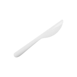 Falconpack Plastic Knife, medium, 25/pack, White