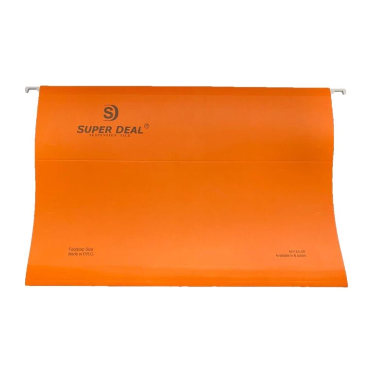 Super Deal Suspension File F/S, 50/box, Orange