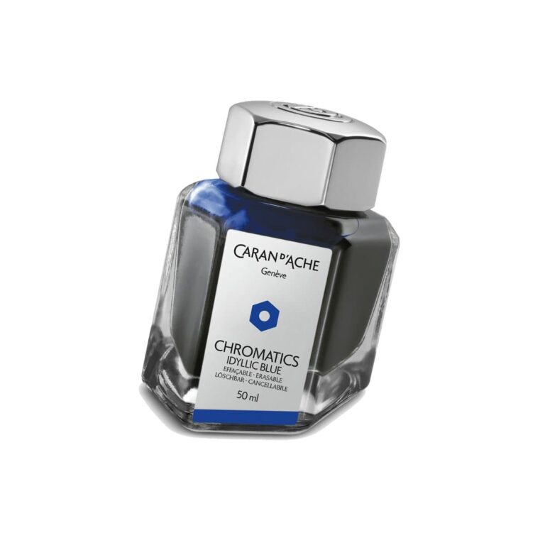 Caran d’Ache Ink Bottle CHROMATICS, 50ml, Idyllic Blue