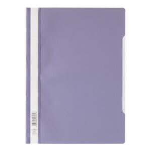 Durable Clear View Folder – Economy A4, Lilac