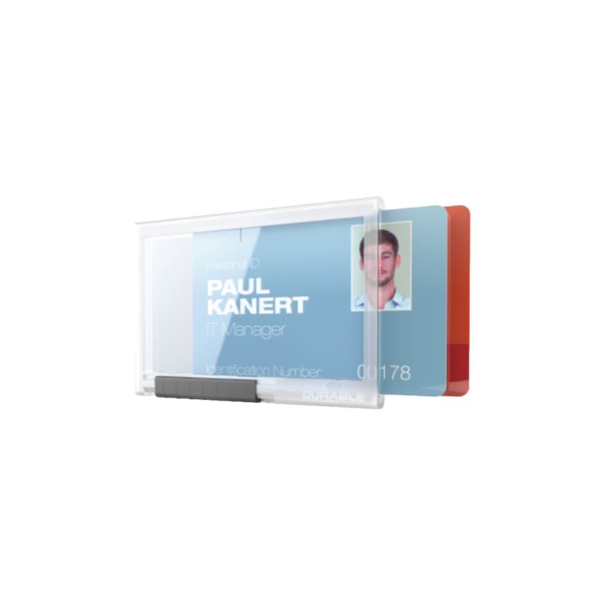 Durable Card Holder Pushbox DUO - Image 1