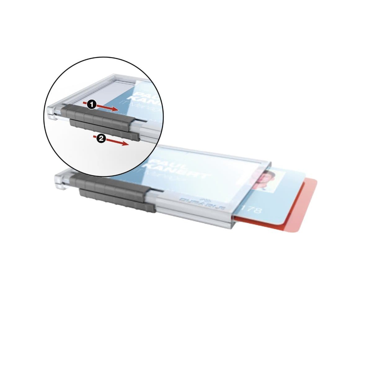 Durable Card Holder Pushbox DUO - Image 2