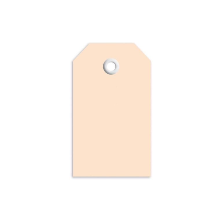 Herma Merchandise Tags with Plastic Eyelet – Brown