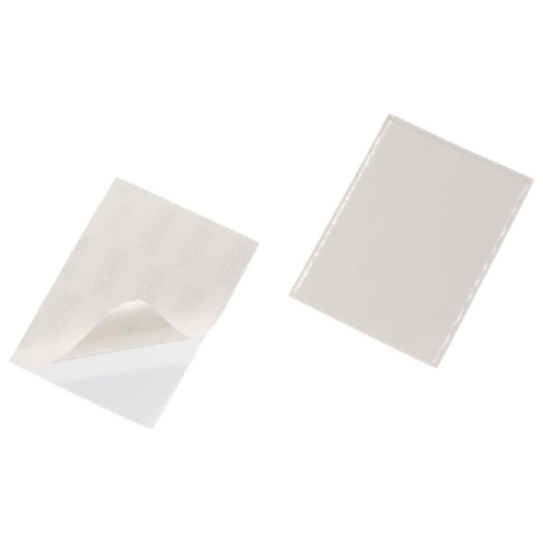 Durable POCKETFIX A5, Self-Adhesive Pockets, 148 x 210 mm, 5/pack