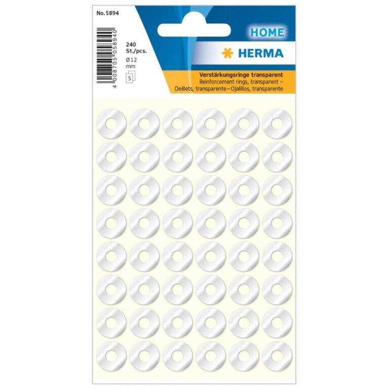 Herma Self-Adhesive Reinforcement Rings 12 mm
