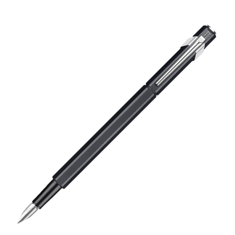 Caran d’Ache 849 Fountain Pen Metal, M nib, Black