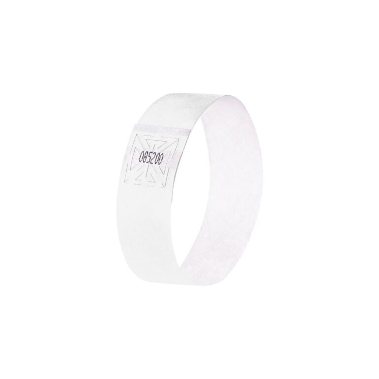 Sigel Event Wristbands Super Soft, adhesive seal, printable, 120/pack, White