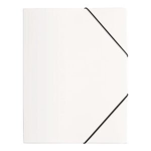 Pagna Folder A4 with elastic fastener PP, White
