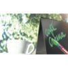 edding 725 Fluorescent Neon Black- and UV Light, Board Marker, 2-5mm Chisel, White - Thumbnail Image 2