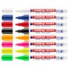 edding 4095 Chalk Marker, 2-3mm Bullet Tip, Neon Orange - Thumbnail Image 2