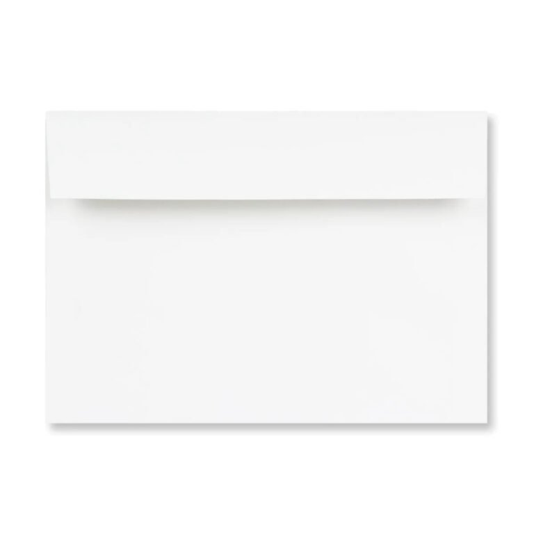Hispapel Envelope 162 x 229mm, 6 x 9 inches, C5, 110gsm, White