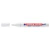edding 8050 Tyre Marker, 2-4mm Bullet Tip, White - Thumbnail Image 1
