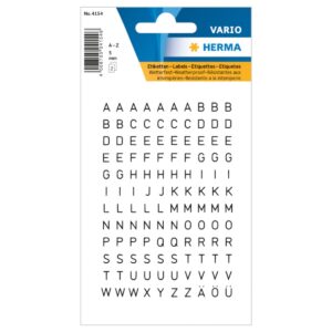 Herma Vario Weatherproof Letter Stickers A–Z