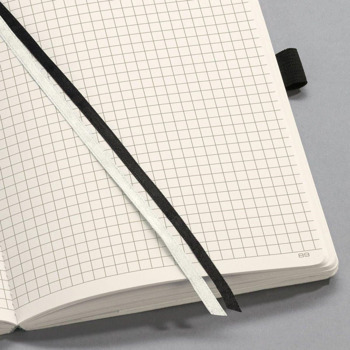 Sigel Notebook CONCEPTUM A5, Softcover, Graph- ruled, Black - Image 2